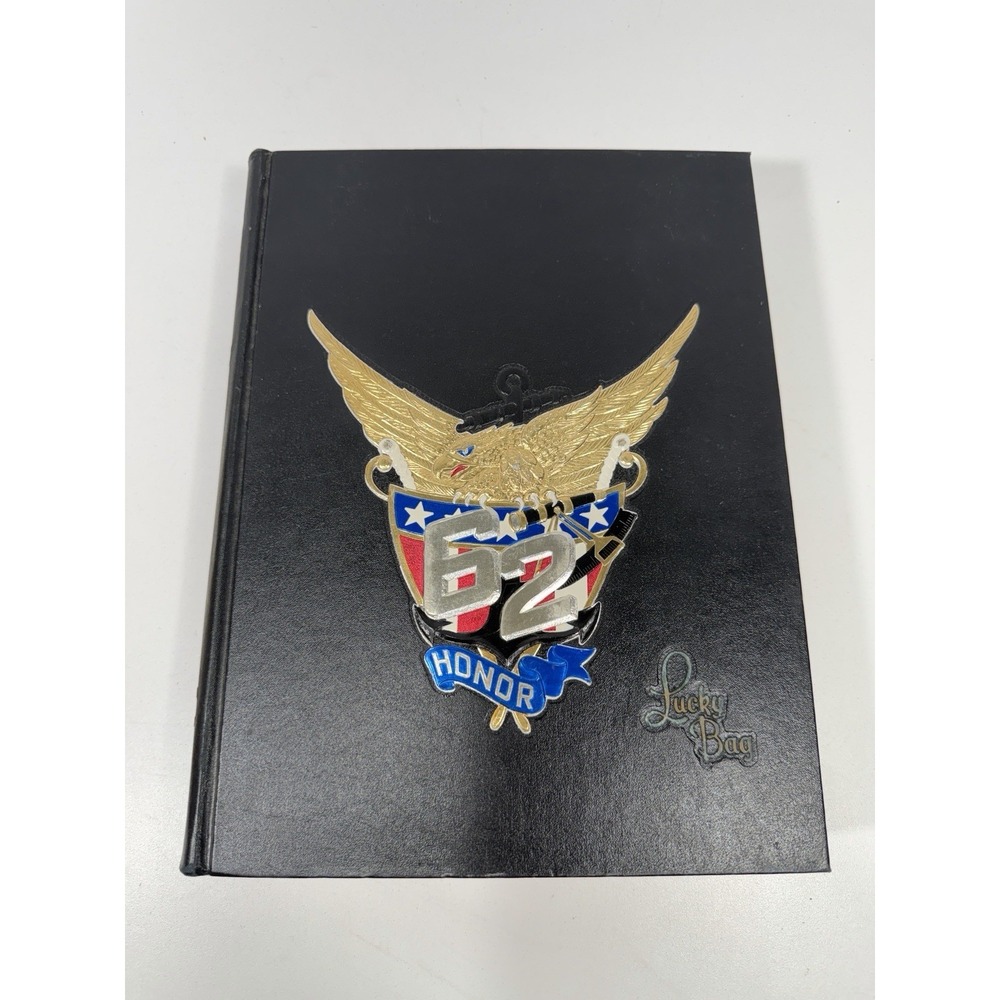 US Naval Academy 1962 Lucky Bag Annapolis Maryland Navy Memory Book Yearbook